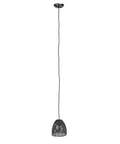 Nkuku Noko Wicker Conical Pendant - Black - Extra Small 10 Nkuku Noko Wicker Conical Pendant - Black - Extra Small