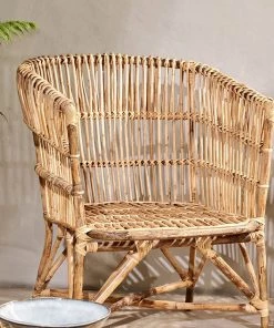 Nkuku Living Room Nokpul Rattan Armchair