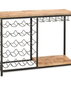 Nkuku Obra Bar With Wine Glass Storage 10 Nkuku Obra Bar With Wine Glass Storage