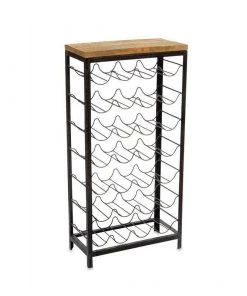 Nkuku Obra Industrial Wine Rack - Small Storage & Shelving