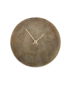 Nkuku Okota Standing Clock - Antique Brass