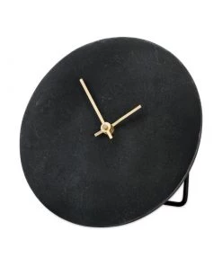 Nkuku Okota Standing Clock - Black Home Accessories