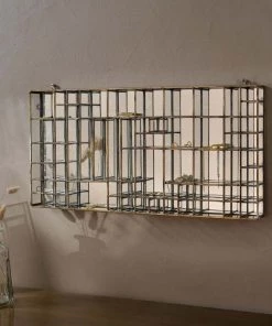 Nkuku Oni Printers Drawer - Mirror Home Accessories