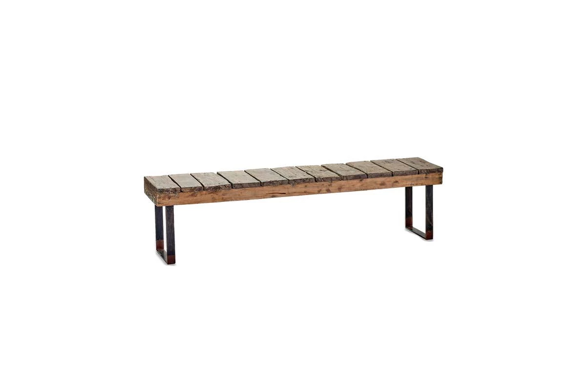 Nkuku Oso Wooden Bench - 220cm Garden Furniture 10 Nkuku Oso Wooden Bench - 220cm Garden Furniture