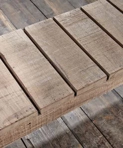 Nkuku Oso Wooden Bench - 220cm Garden Furniture 15 Nkuku Oso Wooden Bench - 220cm Garden Furniture