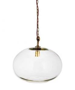 Nkuku Otoro Glass Pendant - Large Round
