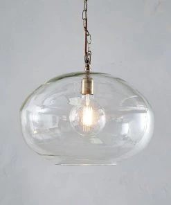 Nkuku Otoro Glass Pendant - Large Round