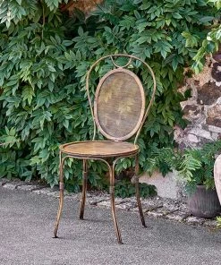 Nkuku New Arrivals Parwaha Iron Bistro Chair