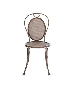 Nkuku New Arrivals Parwaha Iron Bistro Chair