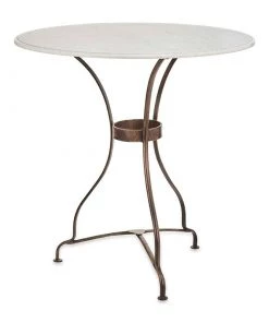 Nkuku New Arrivals Parwaha Iron Bistro Table
