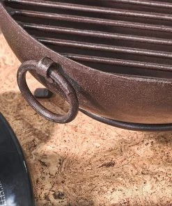 Nkuku Garden Furniture Patna Tabletop Kadai Fire Pit