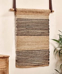 Nkuku New Arrivals Patuli Hemp Woven Wall Art