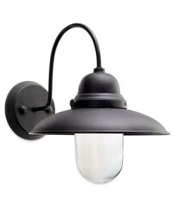 Nkuku Phena Outdoor Swan Neck Metal Wall Lamp New Arrivals