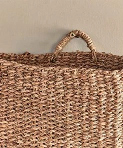 Nkuku Putlar Seagrass Wall Hung Basket