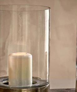 Nkuku Home Accessories Rajura Hurricane Lantern