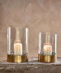 Nkuku Home Accessories Rajura Hurricane Lantern