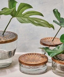 Nkuku Ramla Vase With Lid - Tapered Home Accessories