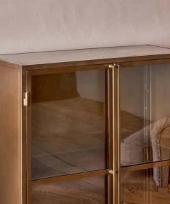 Nkuku Ranchi Iron Cabinet Living Room