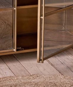 Nkuku Living Room Ranchi Iron Sideboard