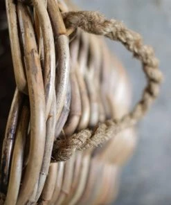 Nkuku Rattan Chunky Basket Soft Furnishings