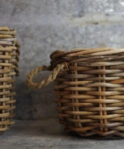 Nkuku Rattan Chunky Basket Soft Furnishings