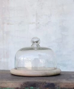 Nkuku Recycled Glass Bell Dome - Small