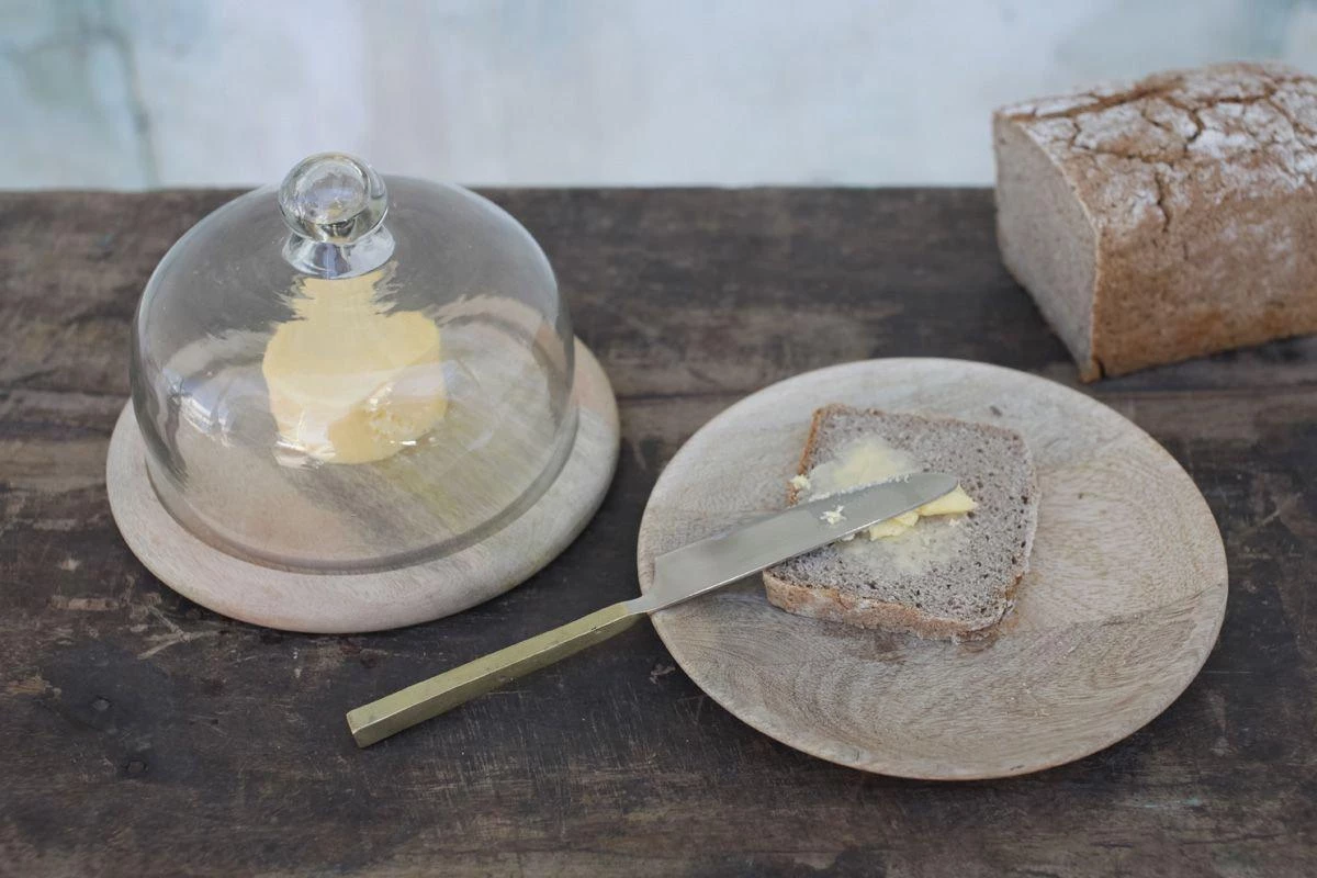 Nkuku Recycled Glass Bell Dome - Small 5 Nkuku Recycled Glass Bell Dome - Small