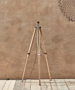 Nkuku Living Room Ronga Tripod Floor Lamp