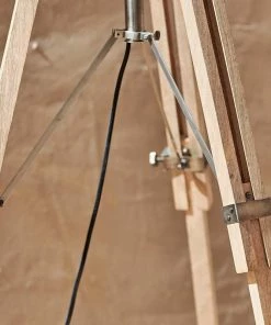 Nkuku Living Room Ronga Tripod Floor Lamp