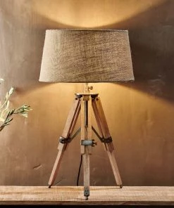 Nkuku Living Room Ronga Tripod Table Lamp