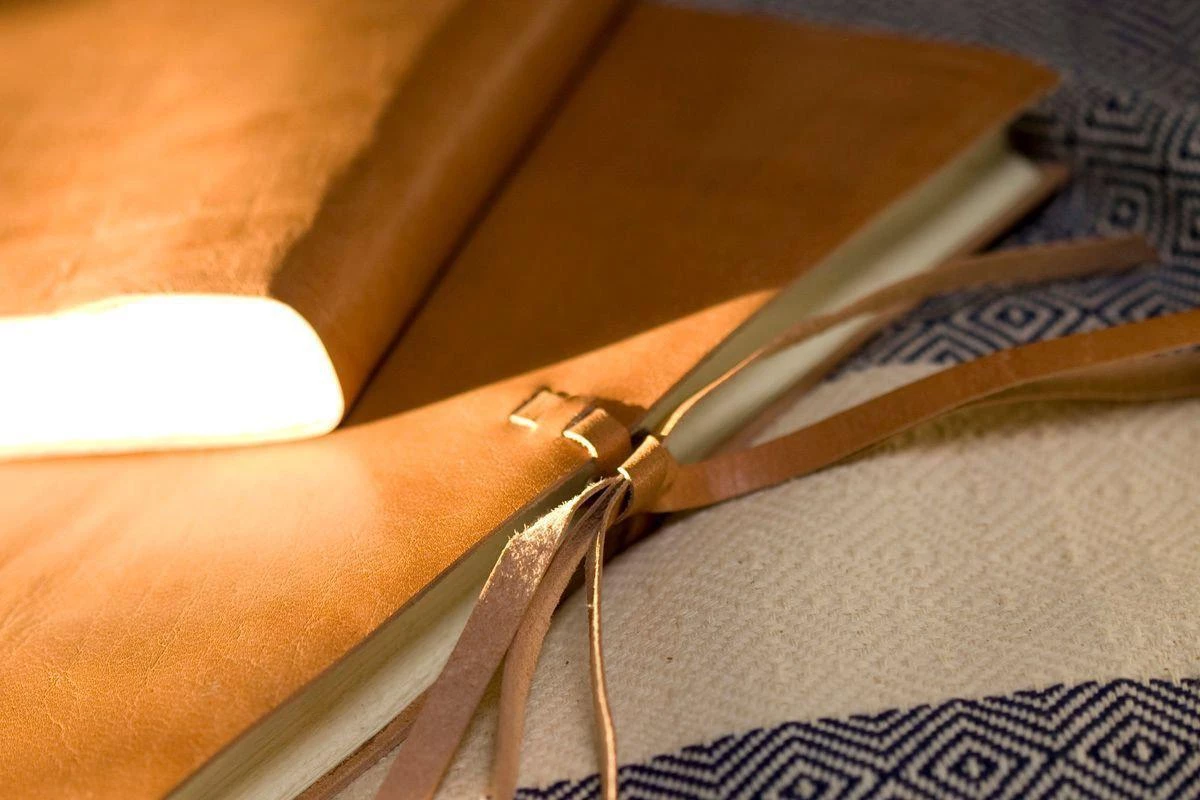 Nkuku Rustic Leather Photo Album 5 Nkuku Rustic Leather Photo Album