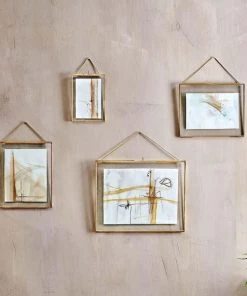 Nkuku Sambas Kiko Brass Frame - Portrait Home Accessories