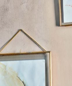 Nkuku Sambas Kiko Brass Frame - Portrait Home Accessories