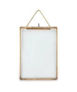 Nkuku Sambas Kiko Brass Frame - Portrait Home Accessories