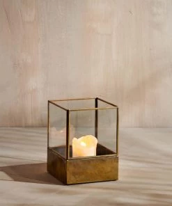 Nkuku Sampara Storm Lantern - Small Home Accessories