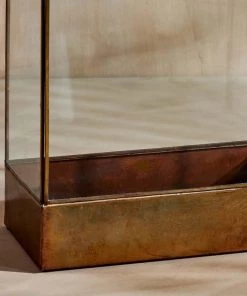 Nkuku Sampara Storm Lantern - Wide Home Accessories