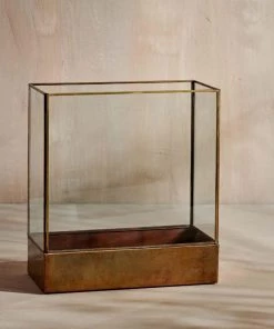 Nkuku Sampara Storm Lantern - Wide Home Accessories