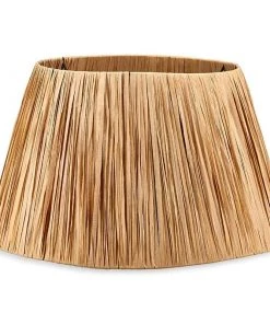 Nkuku New Arrivals Sandesh Raffia Lampshade