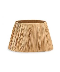 Nkuku New Arrivals Sandesh Raffia Lampshade