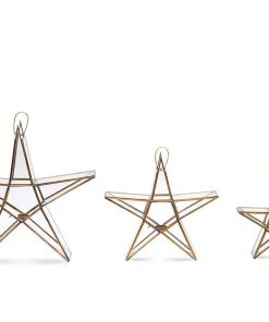Nkuku Home Accessories Sanwi Standing Star Brass 13 Nkuku Home Accessories Sanwi Standing Star Brass