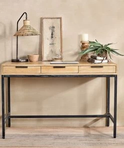 Nkuku New Arrivals Settur Mango Wood Desk
