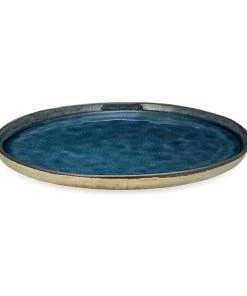 Nkuku Simi Dinner Plate - Deep Blue Tableware 9 Nkuku Simi Dinner Plate - Deep Blue Tableware