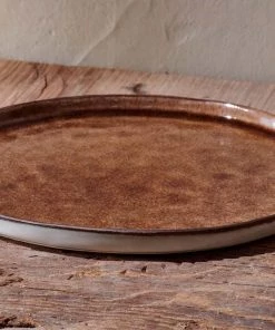 Nkuku Simi Dinner Plate - Earth