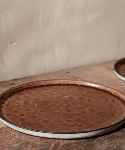 Nkuku Simi Dinner Plate - Earth
