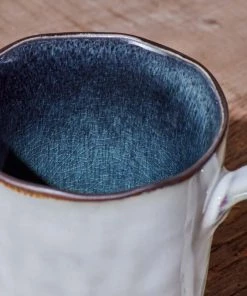 Nkuku Tableware Simi Mug - Deep Blue - Large (Set Of 2)