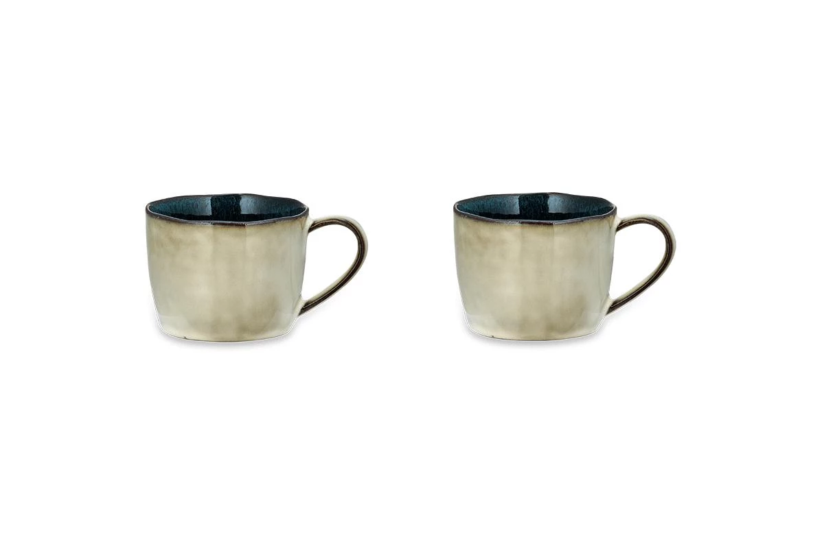 Nkuku Tableware Simi Mug - Deep Blue - Small (Set Of 2) 6 Nkuku Tableware Simi Mug - Deep Blue - Small (Set Of 2)