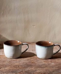Nkuku Tableware Simi Mug - Earth - Small (Set Of 2)