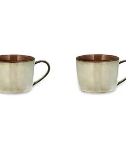 Nkuku Tableware Simi Mug - Earth - Small (Set Of 2)