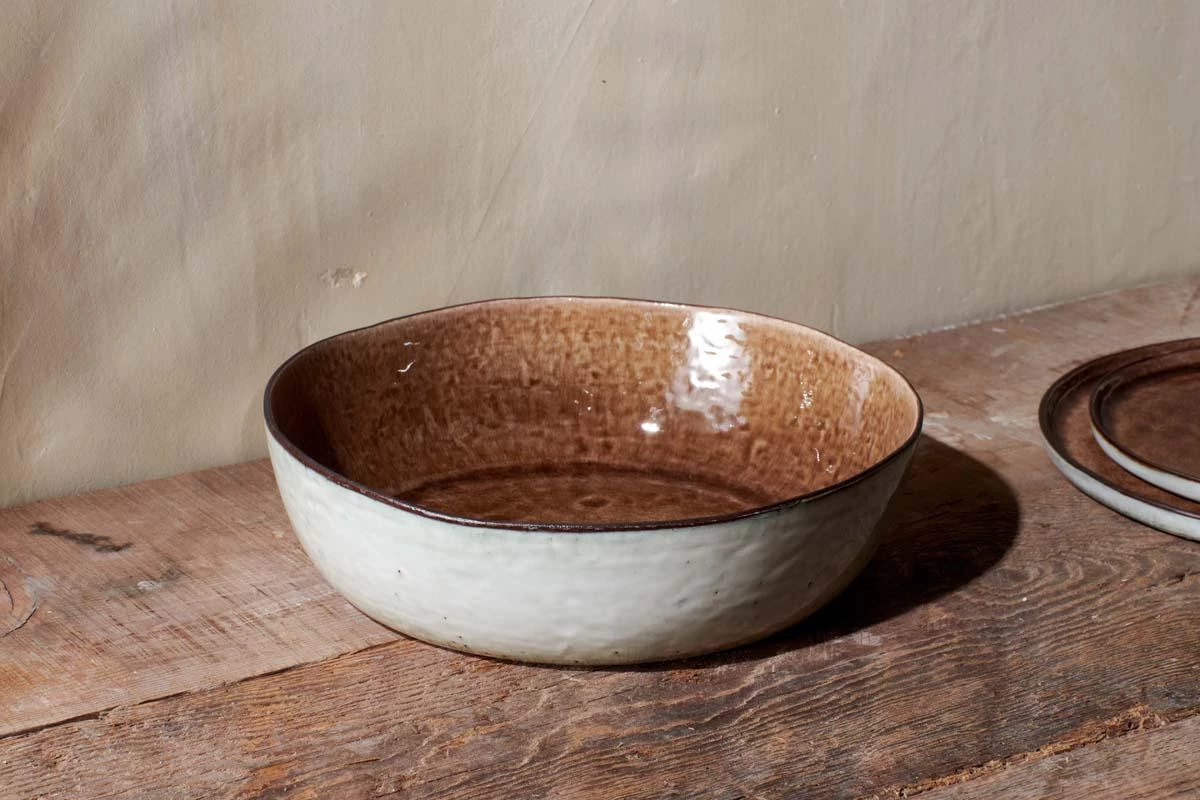 Nkuku Simi Serving Bowl - Earth - Large 3 Nkuku Simi Serving Bowl - Earth - Large