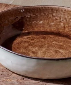 Nkuku Simi Serving Bowl - Earth - Small Tableware